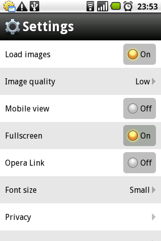 Opera Mini  Android