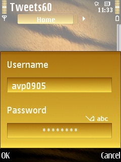  Twitter-   Symbian S60