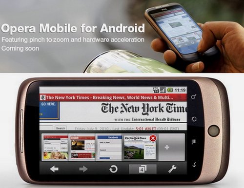 Opera Mobile Android