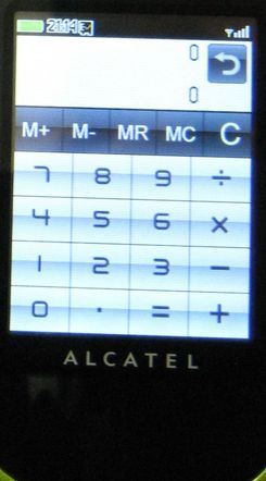 Alcatel OT-708 Mini