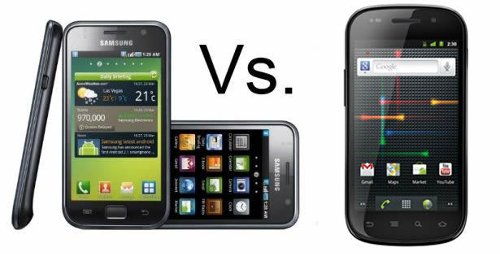 Samsung Nexus S  Samsung Galaxy S