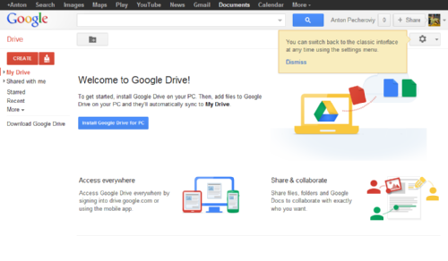  ., Google Drive, Dropbox