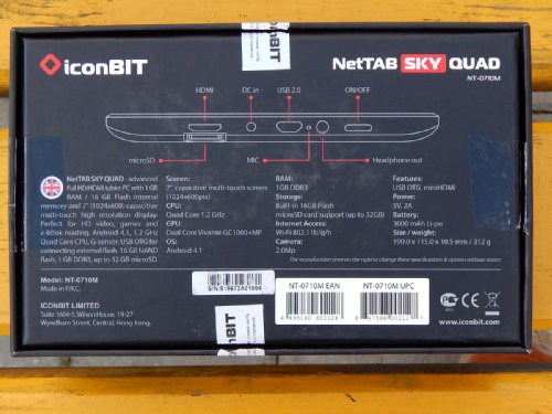    iconBIT NetTAB Sky Quad (NT-0710M)
