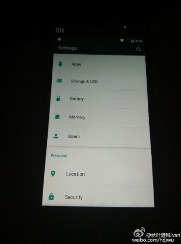 : Xiaomi Mi3   Android 6.0 Marshmallow