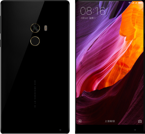 : Xiaomi Mi MIX, Mi Note 2  Redmi 4X   