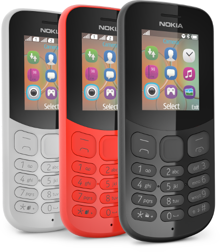 :   Nokia 105  Nokia 130  