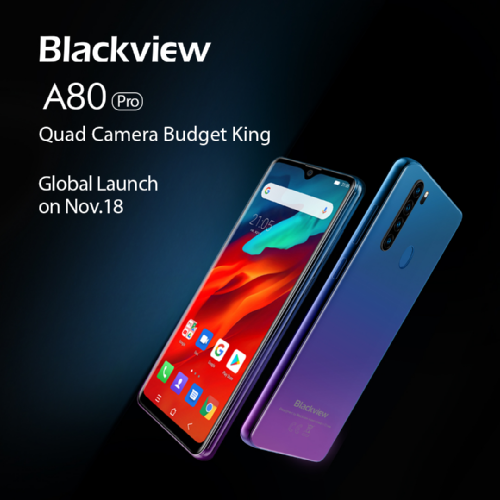 : Blackview A80 Pro     quad-