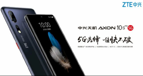 : ZTE Axon 10s Pro –     Snapdragon 865