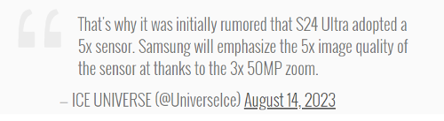 : Samsung Galaxy S24 Ultra  50    