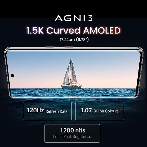 : Lava Agni 3  1,74-  AMOLED-   