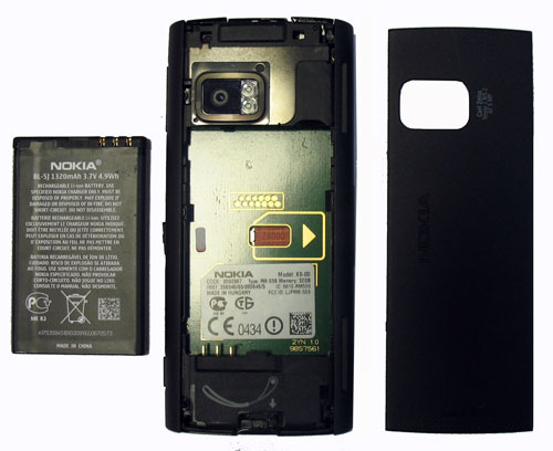 Nokia E52 (ошибка при самотестировании) • VLab